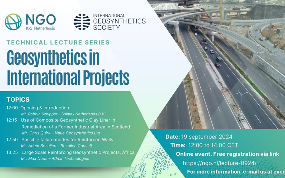 Geosynthetics in International Projects-technical lecture